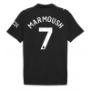 Camisa de Futebol Manchester City Omar Marmoush #7 Equipamento Secundário 2025-26 Manga Curta Camisa de Futebol Manchester City Omar Marmoush #7 Equipamento Secundário 2025-26 Manga Curta